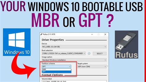 gpt usb clone boot|bootable usb mbr or gpt.